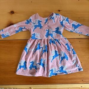 Mini Rodini pink horse dress